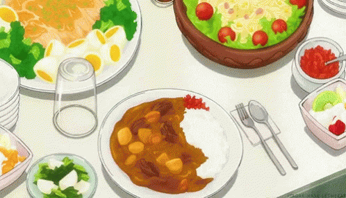 Anime Breakfast GIFs | Tenor