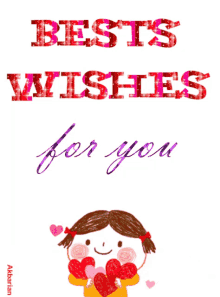 Animated Greeting Card Best Wishes GIF