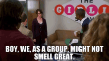 30rock funny doesnt smell great as a group smell great