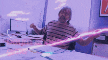 Le Gros Monsieur En Gris Allez Catherine GIF
