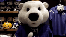 Toronto Maple Leafs Carlton The Bear GIF - Toronto Maple Leafs Carlton The Bear Shh GIFs