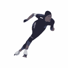 dash skating speedskating speed skater auggie herman longtrack
