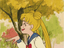 Sailor Moon Anime GIF - Sailor Moon Anime Keep Your Nose Out Of It GIFs