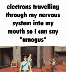 Electrons Electrons Travelling GIF - Electrons Electrons Travelling Amogus GIFs
