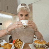 Drinking Soup Raphael Gomes GIF - Drinking Soup Raphael Gomes Sipping Soup GIFs