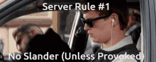 Baby Driver Rule1 GIF - Baby Driver Rule1 Server Rules GIFs