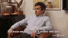 Edwin Mother Effin GIF - Edwin Mother Effin Beer GIFs
