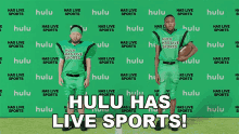 hulu has live sports baker mayfield saquon barkley live sports on hulu hulu has sports