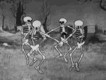 Skeletons Dancing GIF - Skeletons Dancing Spooky GIFs