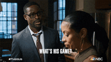 What’s His Game Randall Pearson GIF - What’s His Game Randall Pearson Beth Pearson GIFs
