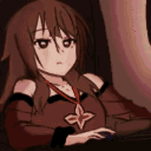 Megumin Pc GIF - Megumin Pc Bored In The House GIFs