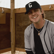 Smiling Grant Gilbert GIF - Smiling Grant Gilbert Take Me Out To The Bar Song GIFs