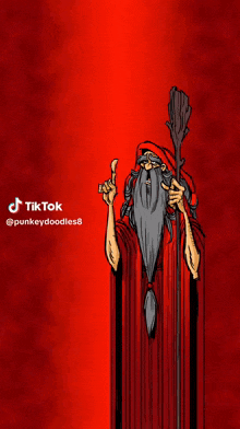 a blurred image of a person 's face with a tiktok watermark