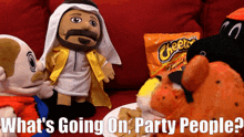 Sml Chester Cheetah GIF - Sml Chester Cheetah Whats Going On Party People GIFs