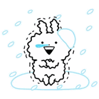 Usagyuu Snow Sticker - Usagyuu Snow Stickers