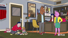 This Is Gonna Be A Long Night Bojack GIF