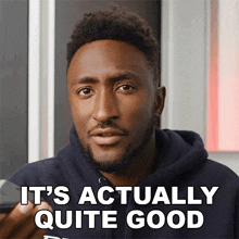 It'S Actually Quite Good Marques Brownlee GIF - It'S Actually Quite Good Marques Brownlee Surprisingly Good GIFs