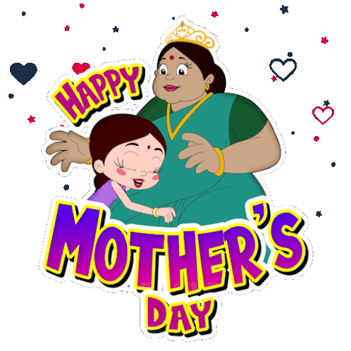 Happy Mother'S Day Chutki Sticker - Happy Mother'S Day Chutki Chhota Bheem Stickers