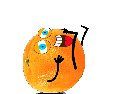 Tangerine Laughing Sticker - Tangerine Laughing Rofl Stickers