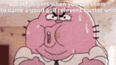 a cartoon character with an angry face and the words awtd players when you ask them to name a good and relevant hunter unit