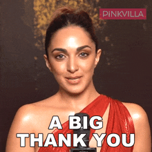 A Big Thank You To Everyone Kiara Advani GIF - A Big Thank You To Everyone Kiara Advani Pinkvilla GIFs