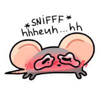 мышонок крис Sticker - мышонок крис Stickers
