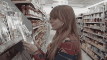 Reading Magazine Courtney Marie Andrews GIF - Reading Magazine Courtney Marie Andrews Courtney Marie Andrews Channel GIFs