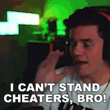 i cant stand cheaters bro russdaddy i hate cheaters i loathe cheaters xset