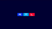 a red and blue striped background with the words ell spezial written on it .