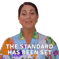 The Standard Has Been Set Kyla Kennaley Sticker - The Standard Has Been Set Kyla Kennaley The Great Canadian Baking Show Stickers