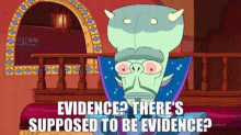 evidence and