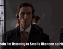 Smells Like Teen Spirit Nirvana GIF - Smells Like Teen Spirit Nirvana American Psycho GIFs