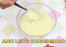 Amo Leite Condensado, Colher, Doce, Sobremesa, Creme GIF - Condensedmilk Sweet Dessert GIFs