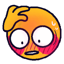 Blush Cursed Emoji Sticker - Blush Cursed emoji Embarassed - Discover &  Share GIFs