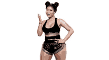 Nicki Minaj Laugh GIF