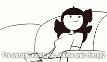 Jaidenanimations Therapy GIF - Jaidenanimations Therapy Worried GIFs