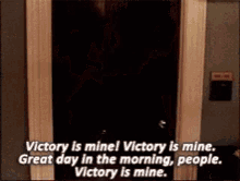 Victory Is GIF