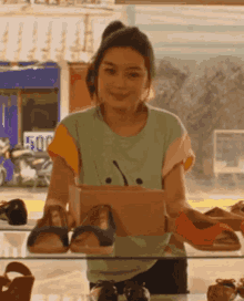 Srs Silly Red Shoes GIF - Srs Silly Red Shoes Ashley Magpantay GIFs