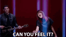 Can You Feel It Singer GIF