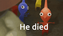 Pikmin Scared GIF - Pikmin Scared Died GIFs