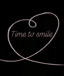 Heart Time To Smile GIF - Heart Time To Smile GIFs