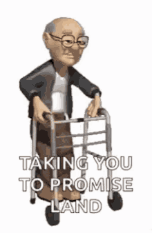 Old Man Taking You To Promise Land GIF