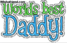 worlds best daddy fathers day