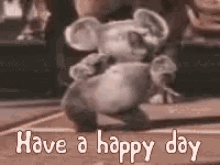 Have A Happy Day Koala GIF - Have A Happy Day Koala Dance GIFs