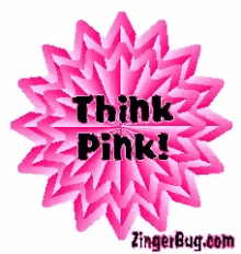 Think Pink GIF