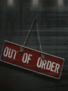 Out Of Order GIF - Out Of Order Sign Does Not Work GIFs