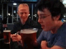 Beer Drink GIF - Beer Drink Chug GIFs