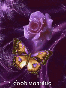 Butterfly Rose GIF - Butterfly Rose Glittery GIFs