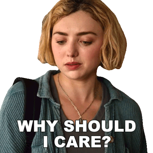 Why Should I Care Madison Nears Sticker - Why Should I Care Madison Nears Peyton List Stickers