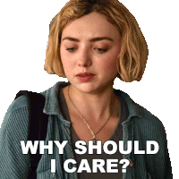 Why Should I Care Madison Nears Sticker - Why Should I Care Madison Nears Peyton List Stickers